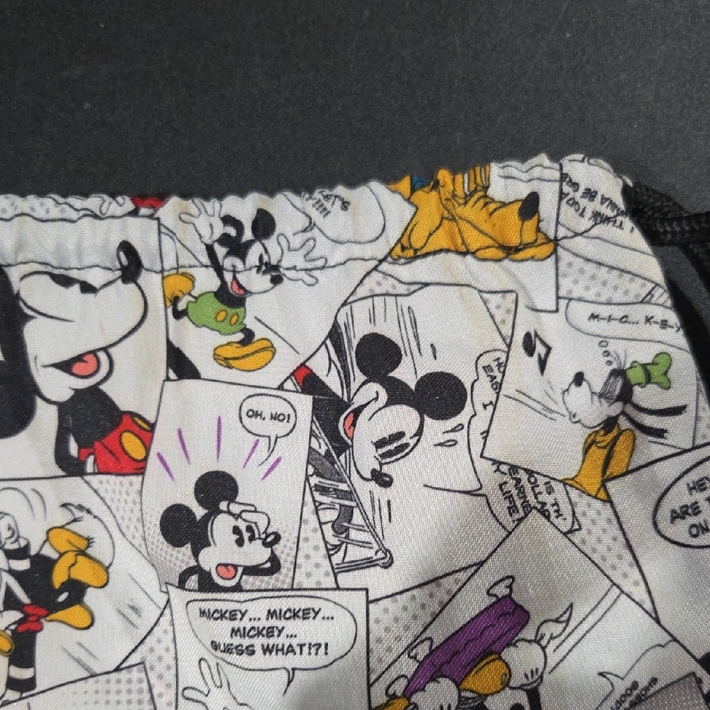 Disney Mickey Mouse Comic Strip Drawstring Bag - image 8
